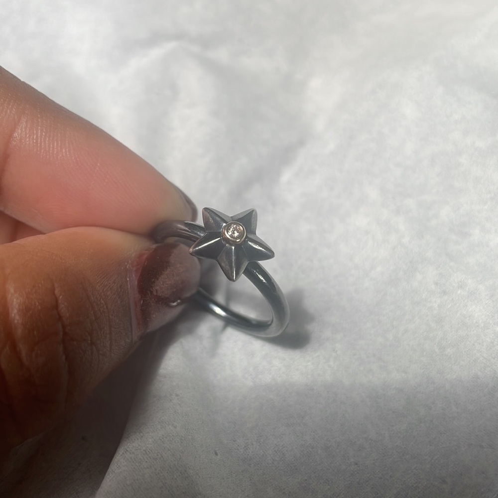 Pandora Retired Stella Star Ring - Picture 6 of 6